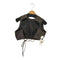 ガニー Ganni Leather Crop Top Vest レディース JPN:42