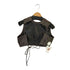 ガニー Ganni Leather Crop Top Vest レディース JPN:42