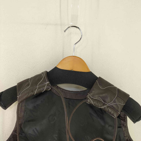 ガニー Ganni Leather Crop Top Vest レディース JPN:42