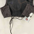 ガニー Ganni Leather Crop Top Vest レディース JPN:42