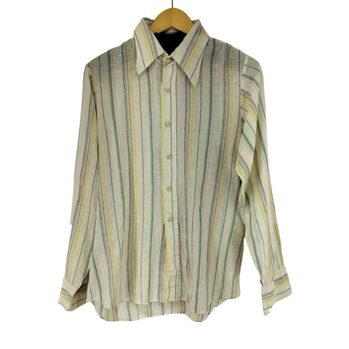 リーバイス Levis 70s リネン L/S マルチストライプシャツ メンズ import:L