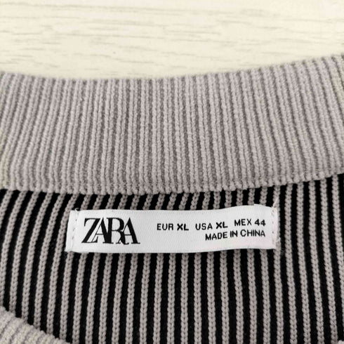 ザラ ZARA 3Dスウェット メンズ JPN:XL