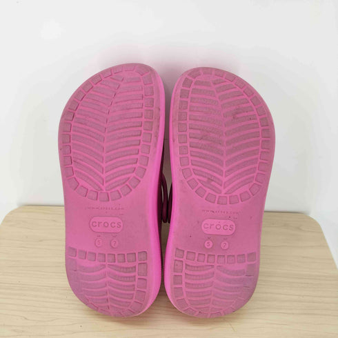 クロックス crocs ストンプクロッグ 厚底サンダル レディース JPN:23