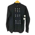 コムデギャルソンオムプリュス COMME des GARCONS HOMME PLUS AD2014 ボタン装飾 デザインシャツ メンズ JPN:XS