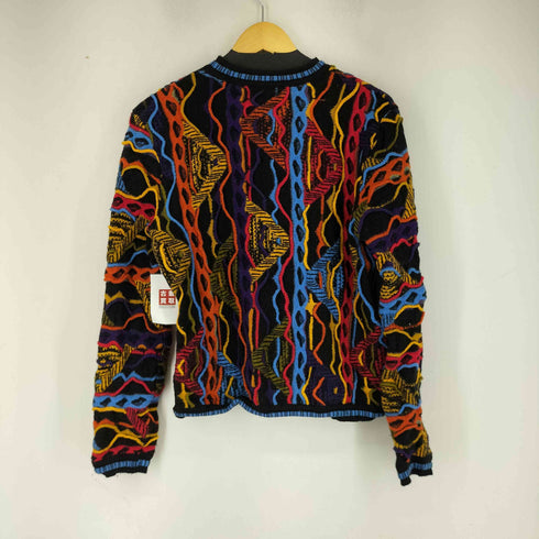 クージー COOGI オーストラリア製 ウール マルチカラー3Dニット メンズ JPN:S