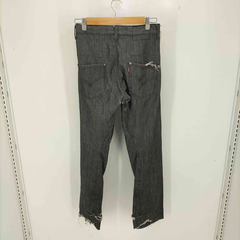 リーバイス Levis 00s Engineered Jeans00001-09 ボタンフライ 立体裁断ブラックデニム メンズ W28