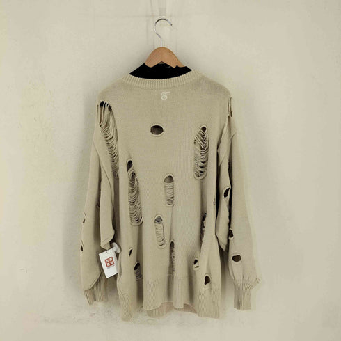 インターファクトリー INTER FACTORY 23SS とまん - ダメージニット メンズ FREE