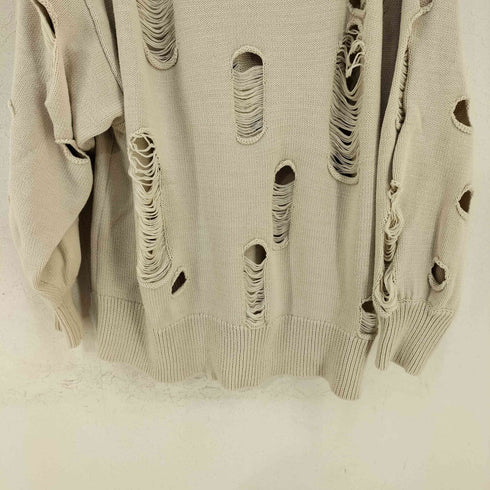 インターファクトリー INTER FACTORY 23SS とまん - ダメージニット メンズ FREE