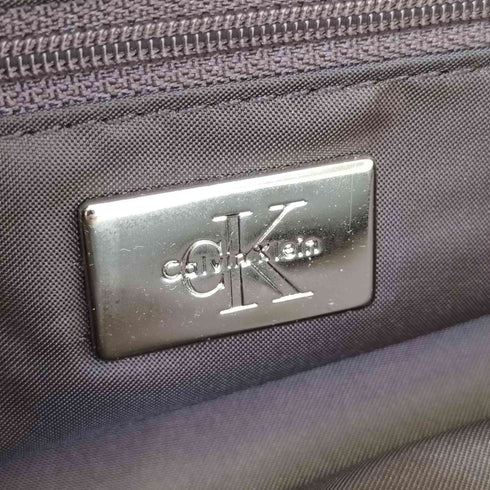 カルバンクライン CALVIN KLEIN ロゴ エンボス レザー トートバッグ レディース