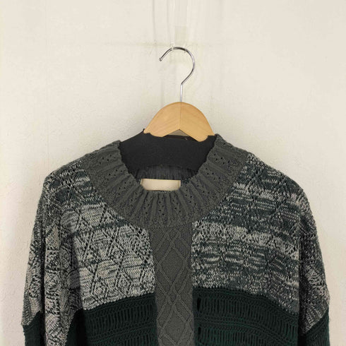 メアグラーティア meagratia knit P/O - gry メンズ