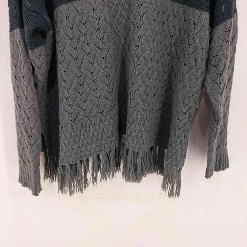 メアグラーティア meagratia knit P/O - gry メンズ