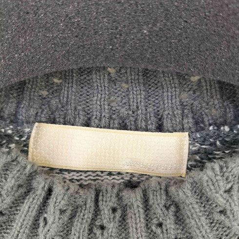 メアグラーティア meagratia knit P/O - gry メンズ