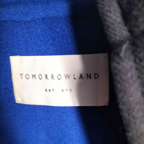 トゥモローランド TOMORROWLAND ウール フーデッドロングコート メンズ import:S
