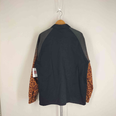 ファセッタズム FACETASM 12AW レオパード切替 ラグランスリーブ コーチジャケット archive メンズ JPN:L