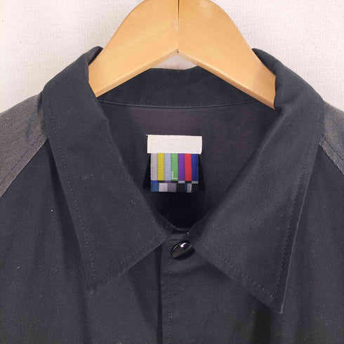 ファセッタズム FACETASM 12AW レオパード切替 ラグランスリーブ コーチジャケット archive メンズ JPN:L