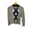アクアスキュータム AQUASCUTUM カシミヤ混 アーガイル ニット レディース 8F