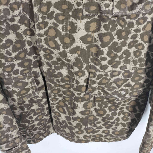 ショット Schott DELUXE M-1965 FIELD JACKET レオパード メンズ US:40