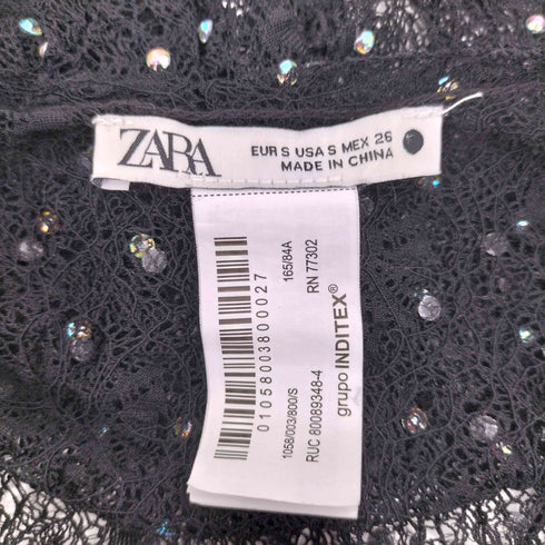 ザラ ZARA ストーン レーストップ レディース import:S