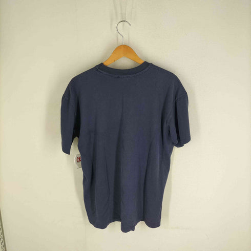 アンビル Anvil USA製 シングルステッチ ナス紺 キャラクタープリント Tシャツ メンズ import:XL