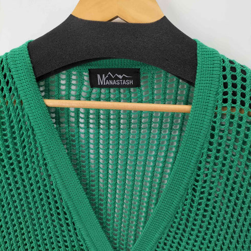 マナスタッシュ MANASTASH L/S MESH KURTIGAN メッシュカーディガン メンズ JPN:L