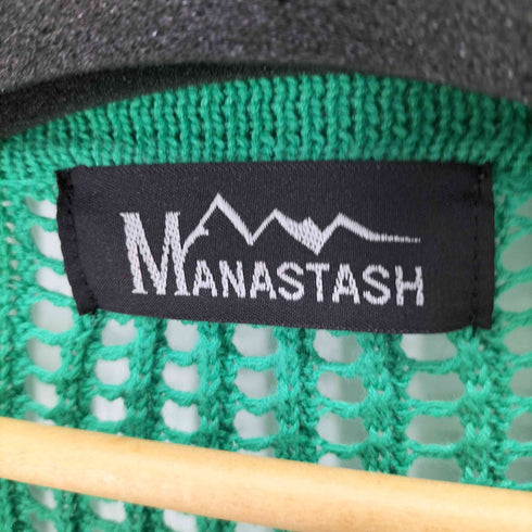 マナスタッシュ MANASTASH L/S MESH KURTIGAN メッシュカーディガン メンズ JPN:L
