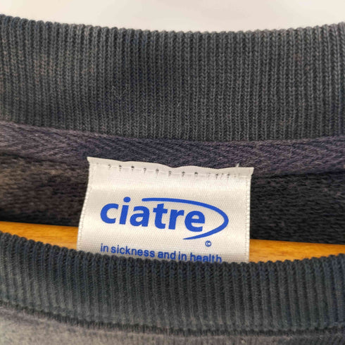 シアター ciatre thunder swt crew neck sweat サンダー ブリーチ クルーネック スウェット メンズ JPN:M