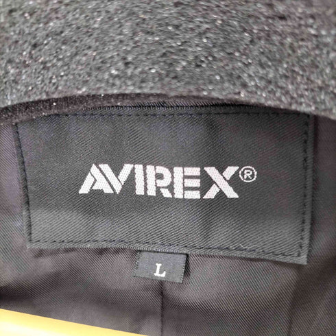 アヴィレックス AVIREX ラムレザー 2Bテーラードジャケット メンズ JPN:L