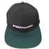 アヴィレックス AVIREX FLAT VISOR CAP BLACK フラット バイザー キャップ ブラック メンズ