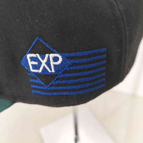 アヴィレックス AVIREX FLAT VISOR CAP BLACK フラット バイザー キャップ ブラック メンズ