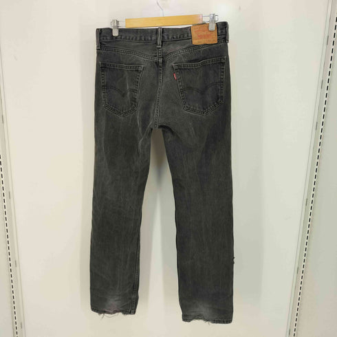 リーバイス Levis エジプト製 505 ジップフライ ブラック デニムパンツ メンズ 33x34