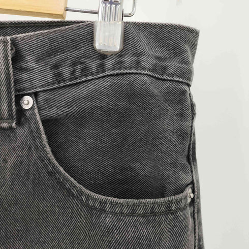 リーバイス Levis エジプト製 505 ジップフライ ブラック デニムパンツ メンズ 33x34