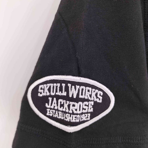 スカルワークス SKULL WORKS コラボプリント ヘンリーネックカットソー メンズ 3