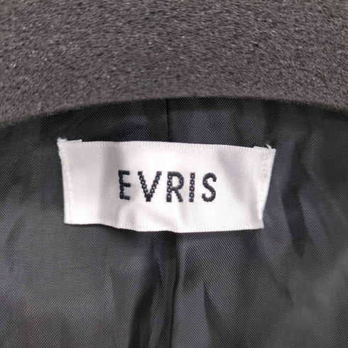エヴリス EVRIS フェイクレザーロングコート レディース FREE