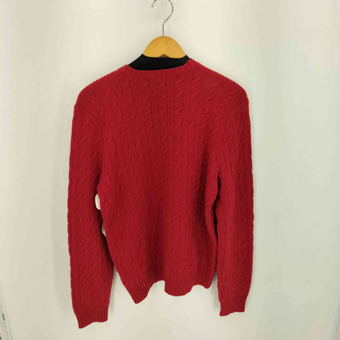 ポロバイラルフローレン Polo by RALPH LAUREN 90S メリノウールアンゴラ ケーブル編みニット メンズ import:M