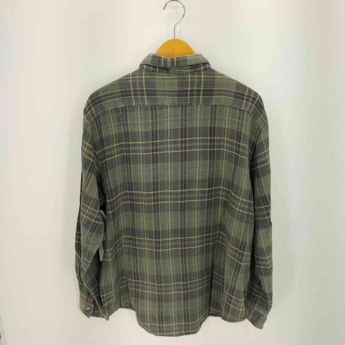 90S MADE IN NEPAL コットンチェックBDシャツ メンズ import:XL
