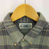 90S MADE IN NEPAL コットンチェックBDシャツ メンズ import:XL