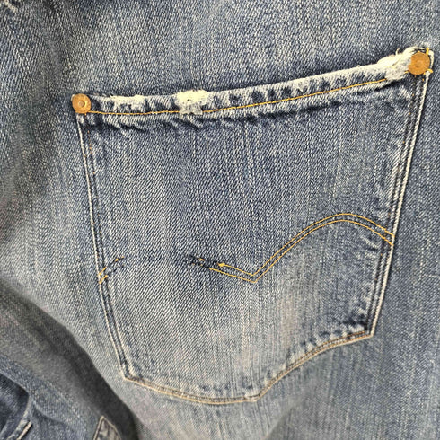 リーバイス Levis 00S MADE IN USA 555刻印 バレンシア 125周年 125-0129 1886年復刻 パッチワークデニム メンズ W36