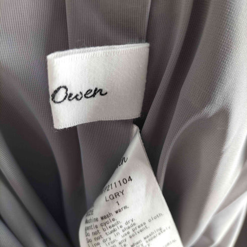 ミラオーウェン Mila Owen フロントベンツサテンパンツ レディース JPN:1