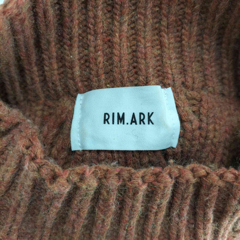 リムアーク RIM.ARK ウールハイネックニットワンピース レディース FREE