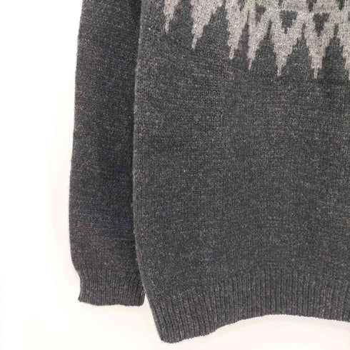 ビーミングバイビームス B:MING by BEAMS 23AW ノルディック クルーネック ニット メンズ S
