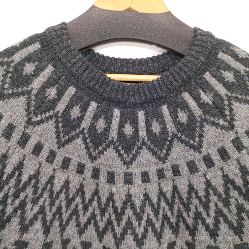 ビーミングバイビームス B:MING by BEAMS 23AW ノルディック クルーネック ニット メンズ S