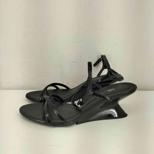 ザラ ZARA アンクルストラップ ヒールブーツ レディース JPN:37