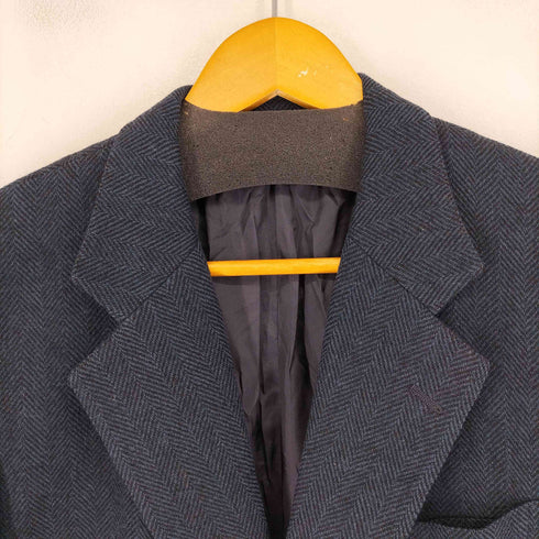 チャップスラルフローレン CHAPS RALPH LAUREN ヘリンボーン 2Bテーラードジャケット メンズ