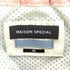 メゾンスペシャル MAISON SPECIAL タイプライターワイドカーゴパンツ メンズ JPN:46