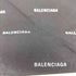 バレンシアガ BALENCIAGA 大判 ロゴスカーフ メンズ