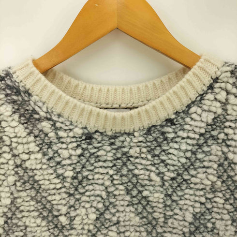 ロクビューティーアンドユースユナイテッドアローズ 6 BEAUTY & YOUTH UNITED ARROWS JACQUARD KNIT NO SLEEVE PULLOVER レディース