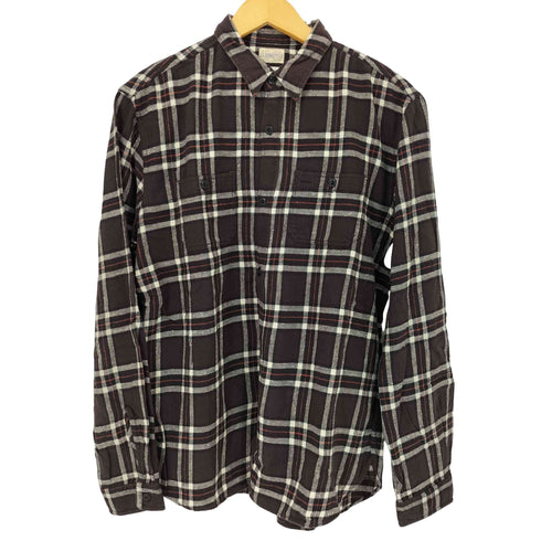 ジャーナルスタンダードホームステッド JOURNAL STANDARD J.S HOMESTEAD チェックネルシャツ メンズ JPN:L