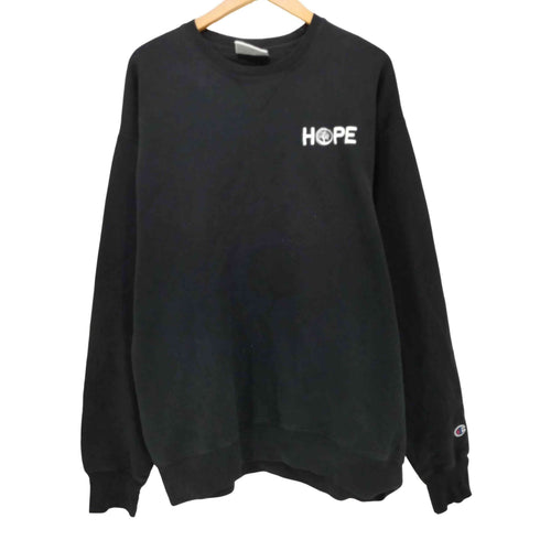 チャンピオン Champion AUTHENTICWEAR HOPE刺繍 クルーネック スウェット XL メンズ import:XL
