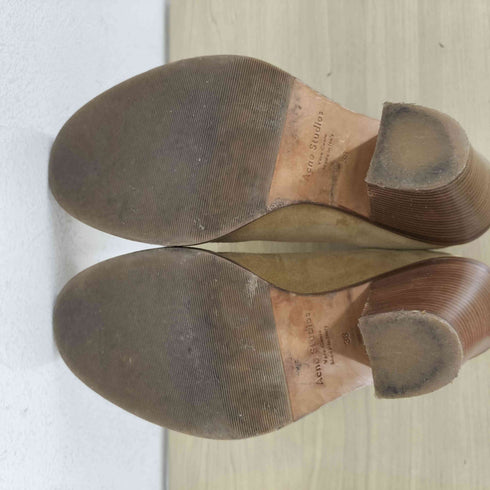アクネストゥディオズ ACNE STUDIOS スエードサイドゴアブーツ レディース JPN:38