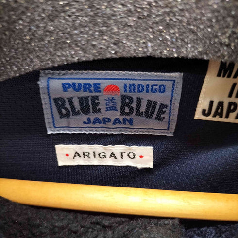 ブルーブルー BLUE BLUE ヘビーオンススウェットブルゾン ニット切替 メンズ JPN:2